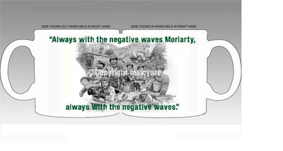 M040 - Kelly's 'Always with the negative waves'  -  Choose your name mug.