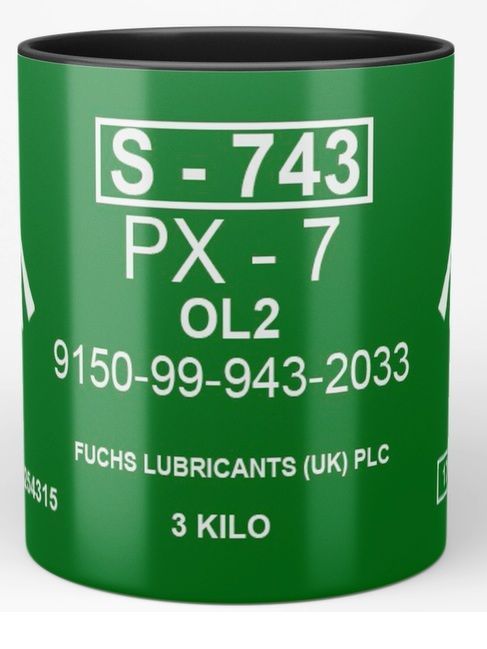 M050 - The 'PX-7' Grease mug.