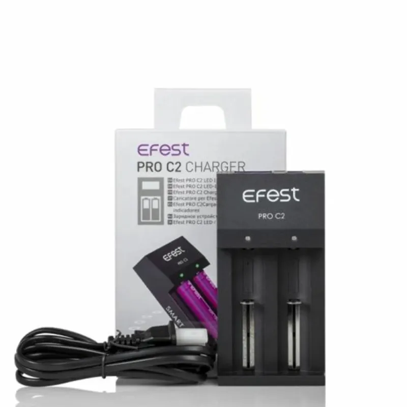 Efest Pro C2 2-Bay Battery Charger