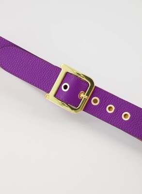 Violet Genuine leather belt