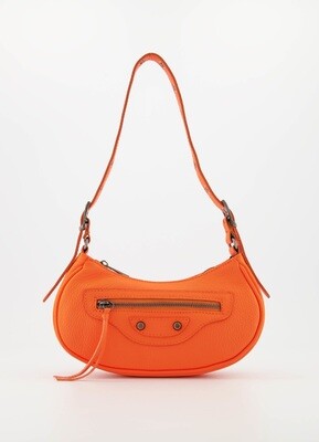 Orange Genuine leather bag