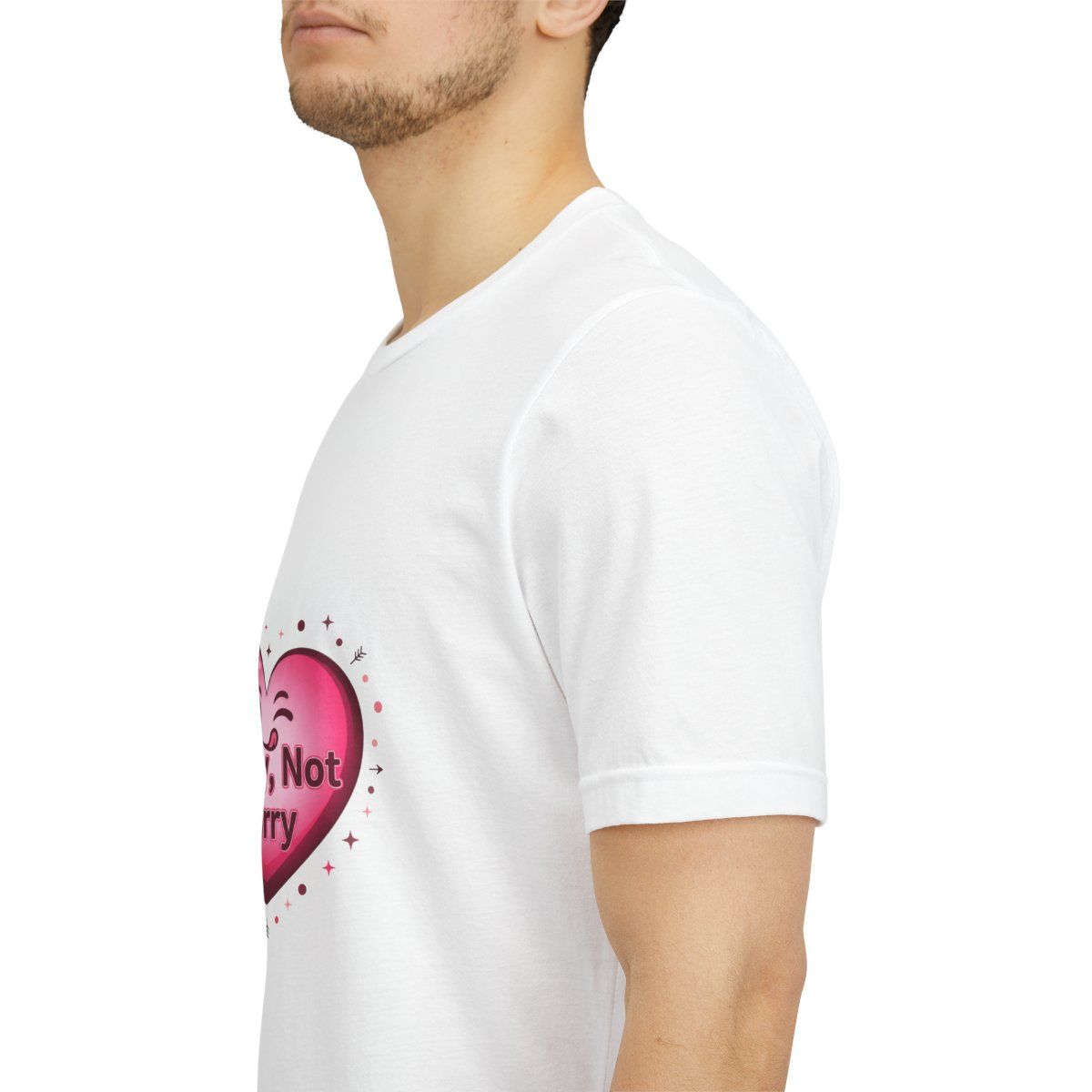 Sorry Not Sorry Heart Tee | anti love graphic, edgy heart tee