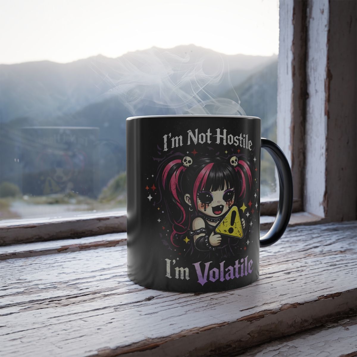 I'm Not Hostile I'm Volatile Mug | Color Morphing 11oz