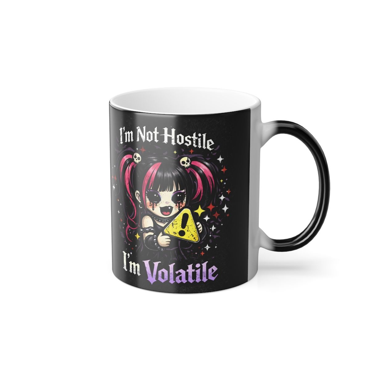 I'm Not Hostile I'm Volatile Mug | Color Morphing 11oz