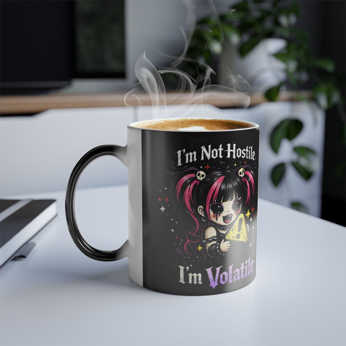 I'm Not Hostile I'm Volatile Mug | Color Morphing 11oz