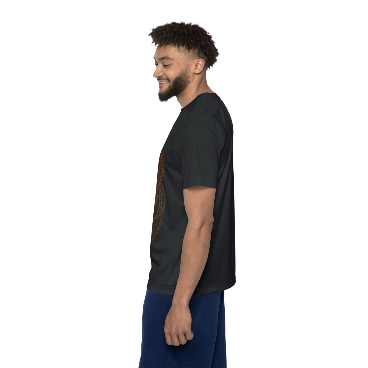 Golden Owl Crest Sports Jersey | All-Over Print