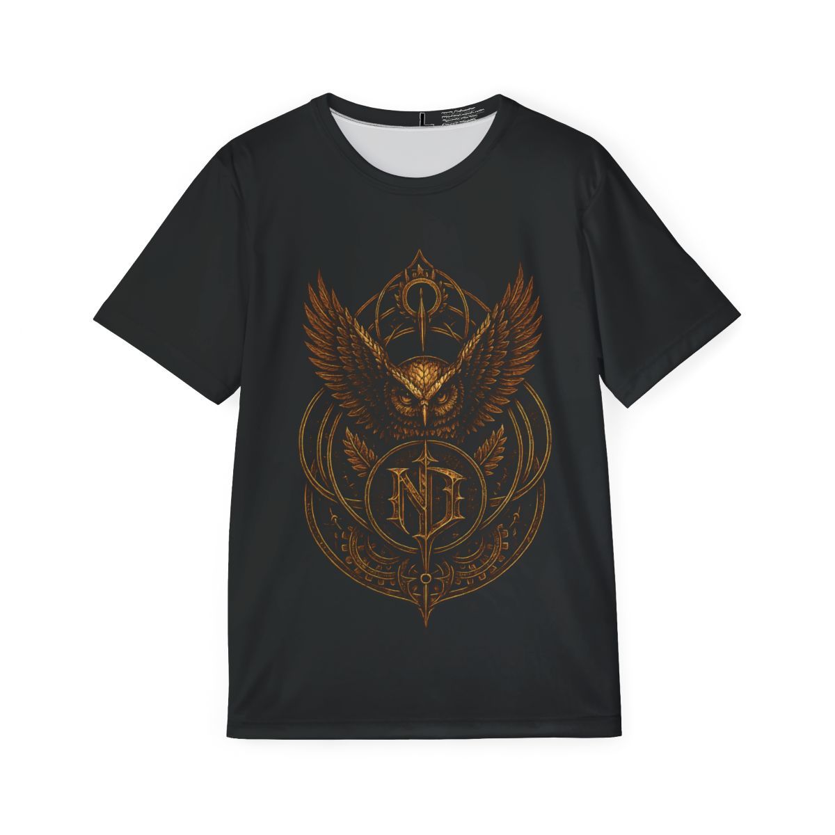 Golden Owl Crest Sports Jersey | All-Over Print