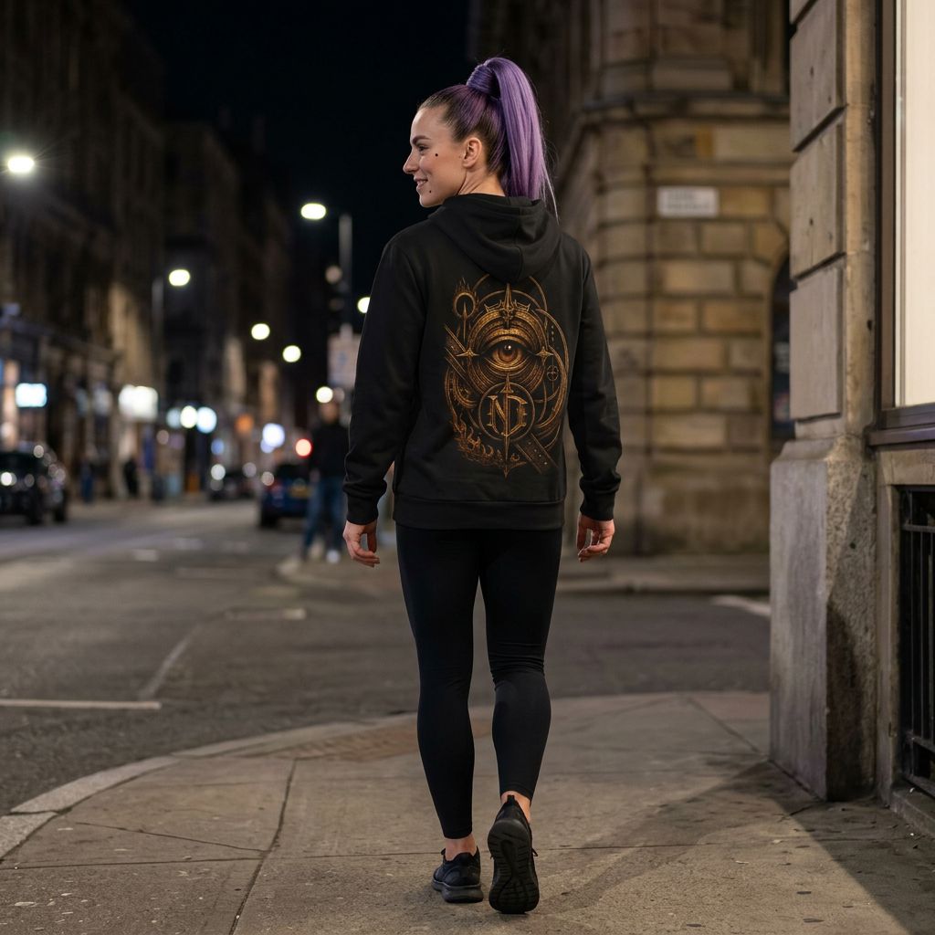 All-Seeing Eye mystical sigil Hoodie | Occult, Esoteric, Alchemy design