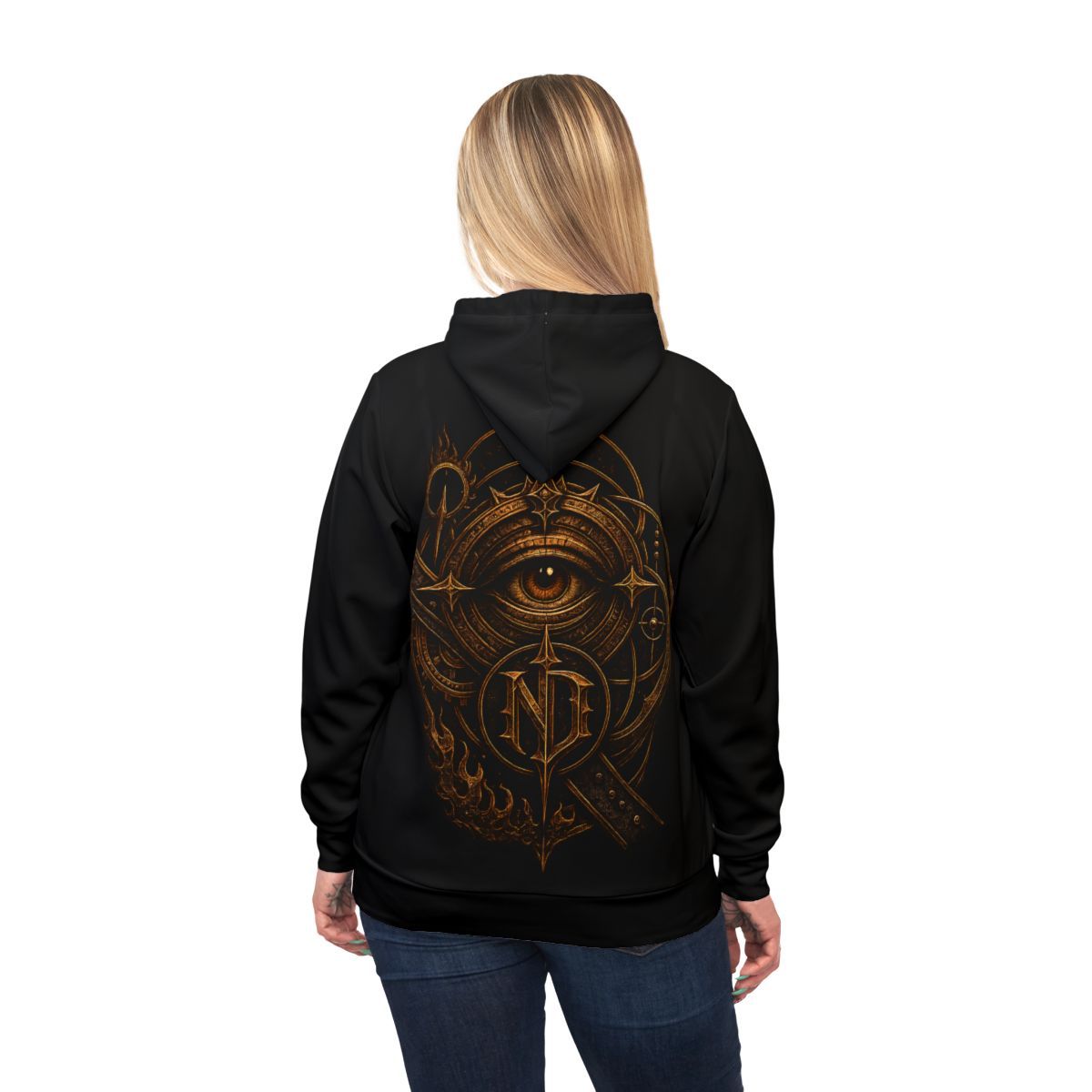All-Seeing Eye mystical sigil Hoodie | Occult, Esoteric, Alchemy design