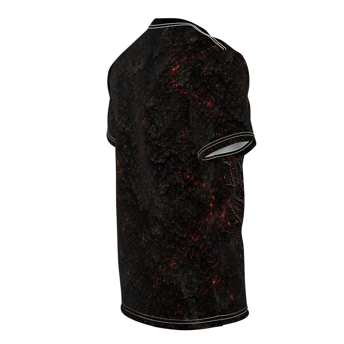 Nonadawn Leo Unisex Cut &amp; Sew Tee (AOP) | Dark Fantasy Lion Zodiac Shirt | Gothic Astrology Apparel