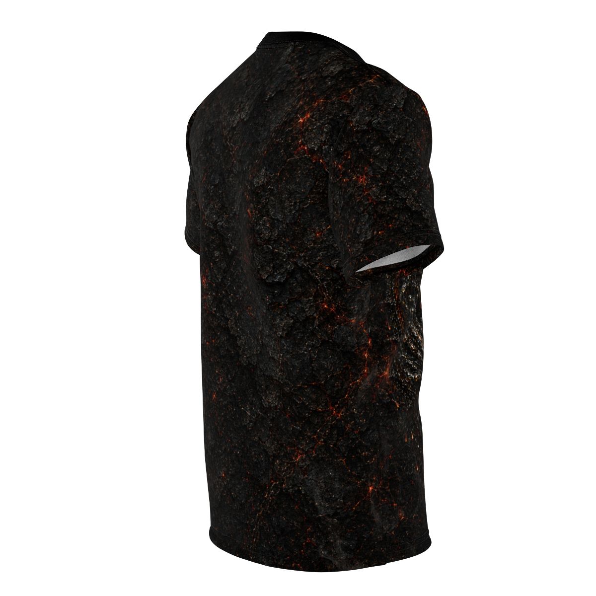 Nonadawn Aquarius Unisex Cut &amp; Sew Tee (AOP) | Dark Fantasy Water Bearer Zodiac Shirt | Gothic Astrology Apparel