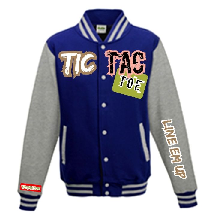 Tic Tac Toe Varsity Jacket
