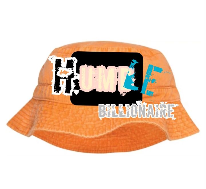 Orange Bucket Hat