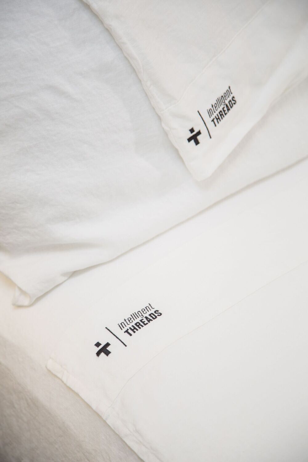 French Linen Sheet Set, Colour: White, Size: Full