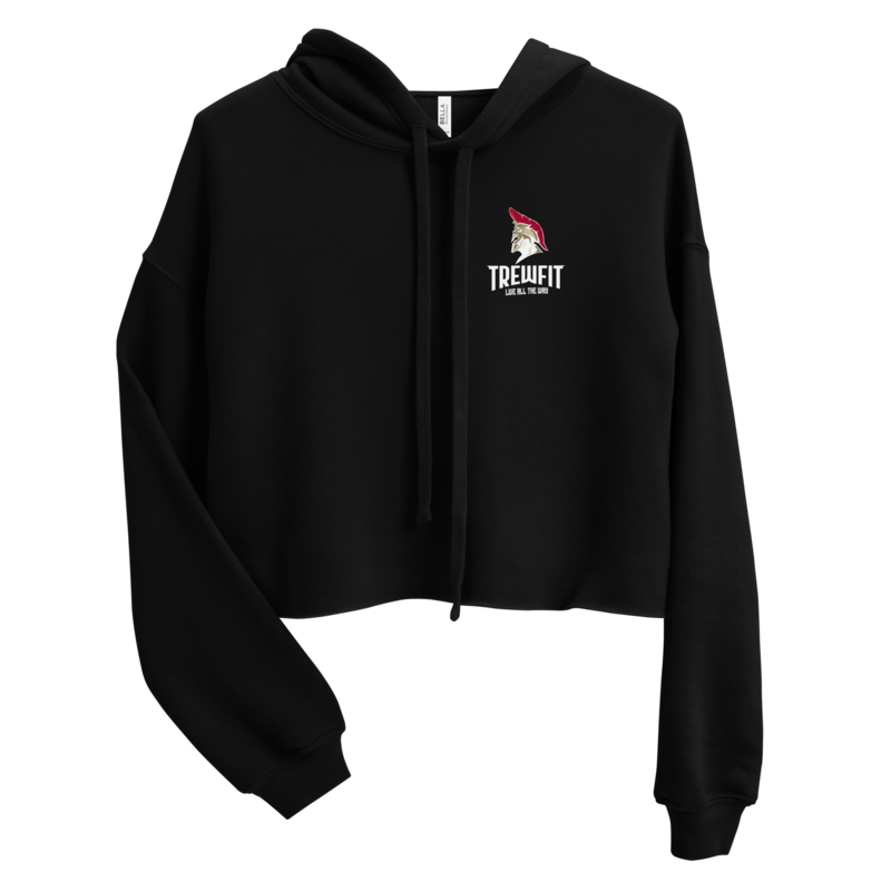 Cropped Pullover Hoodie