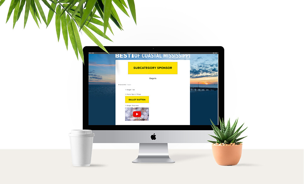 Voting Ballot Button