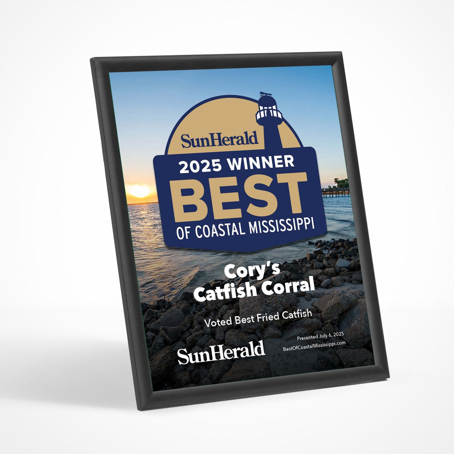 Winner's Modern Plaque