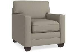 Alexander Track Arm Chair-Fog