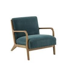 Novak Lounge Chair- Teal