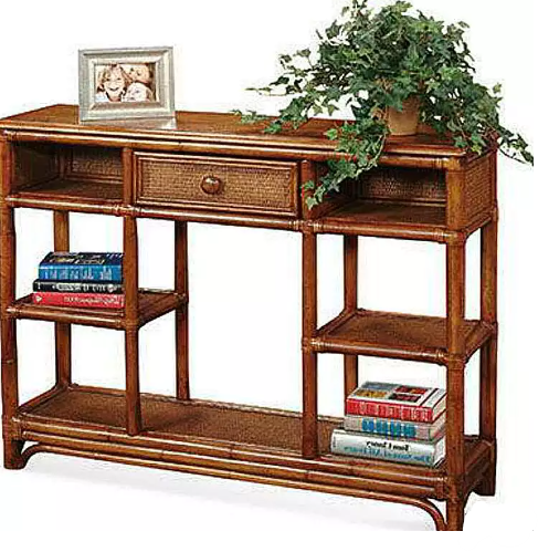 Entryway Console Grey