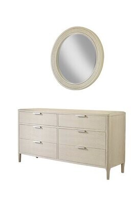 Woven Round Mirror