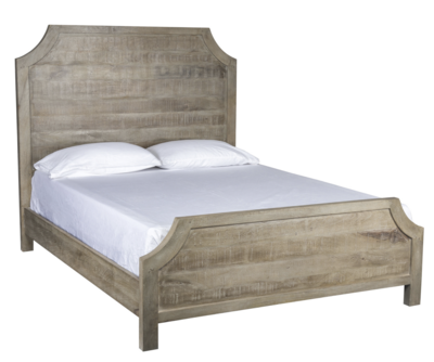 Farmhouse Queen Bed Vintage Taupe