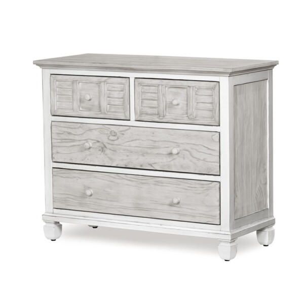 Islamorada 4 Drawer Chest Grey