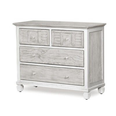 Islamorada 4 Drawer Chest Grey