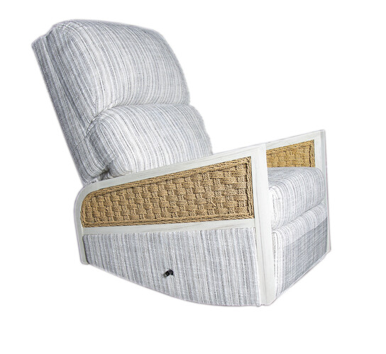 Swivel Recliner Kiddo Chambray