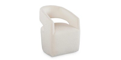 Aries Dining Chair w/ Casters