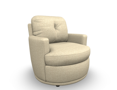 Swivel Chair Tan
