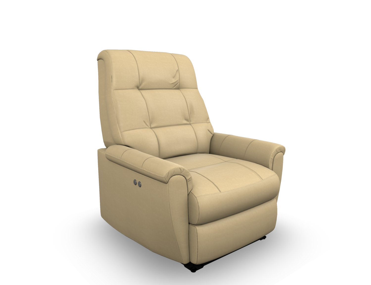 Space Saver Recliner Beige