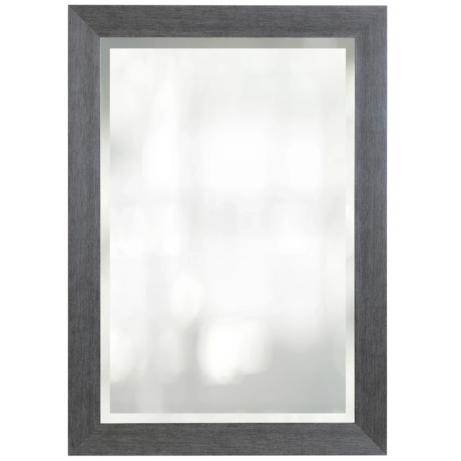 Charcoal Wood Mirror