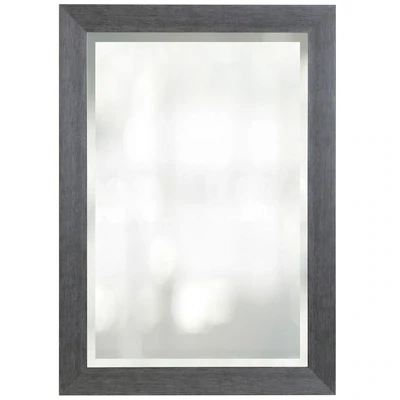 Charcoal Wood Mirror