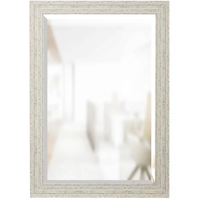 White Antique Mirror