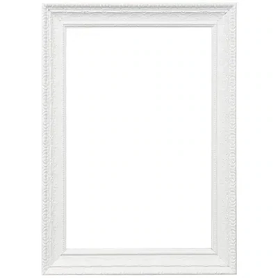 White Decor Frame Mirror