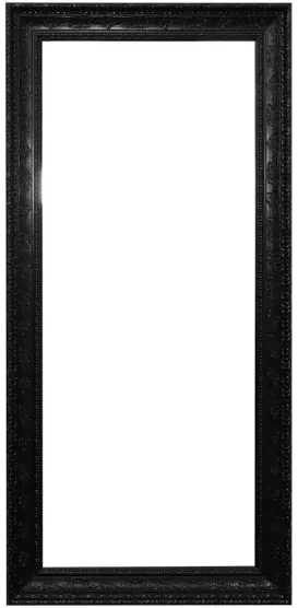 Black Antique Frame Mirror