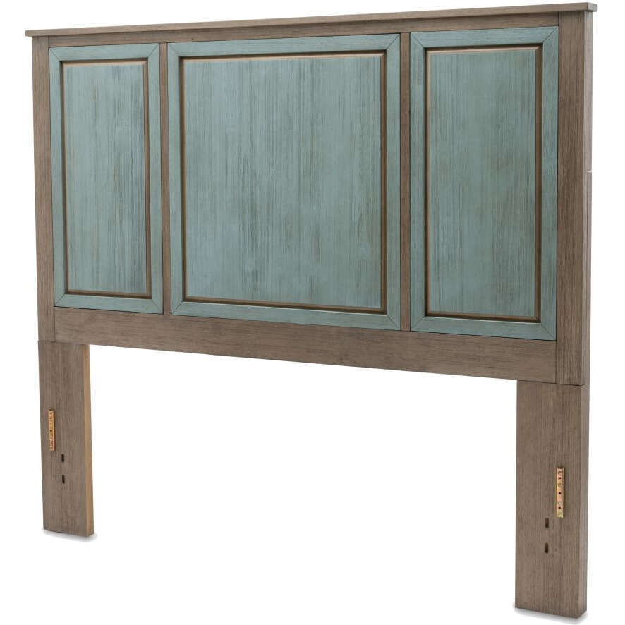 Sanibel Queen Headboard Green/Grey