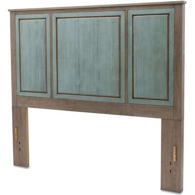 Sanibel Queen Headboard Green/Grey