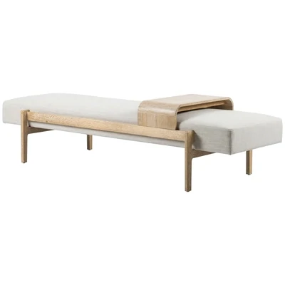 Fawkes Bench Vintage White