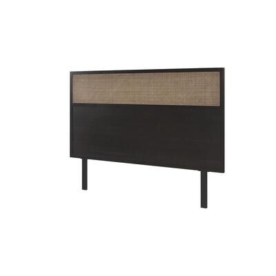 Caine KD Rattan Queen Headboard Black