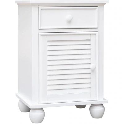 Nantucket Door Nightstand White
