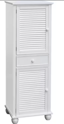 Nantucket Tall Cabinet White