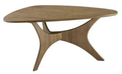 Blaze Triangle Coffee Table Light Brown