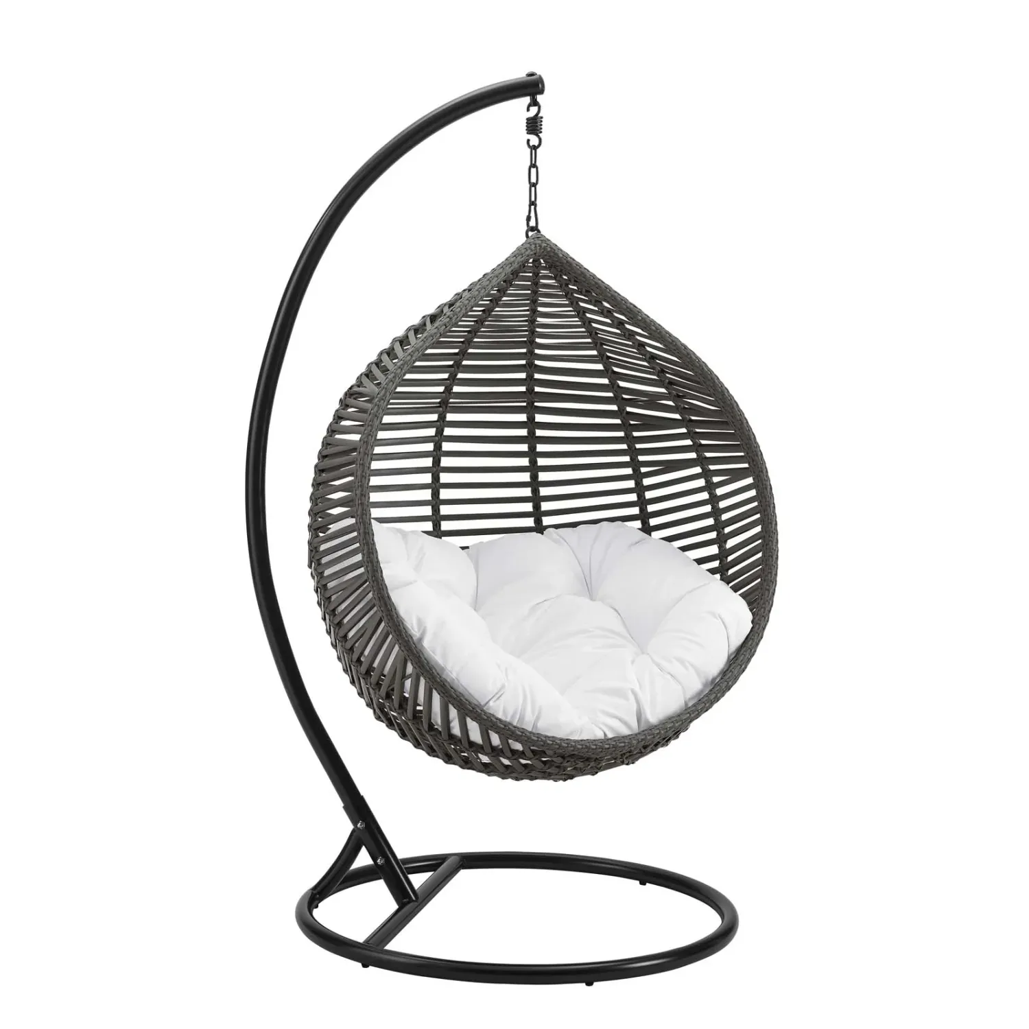 Garner Teardrop Outdoor Swing Chair Grey
