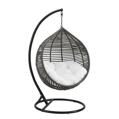Garner Teardrop Outdoor Swing Chair Grey