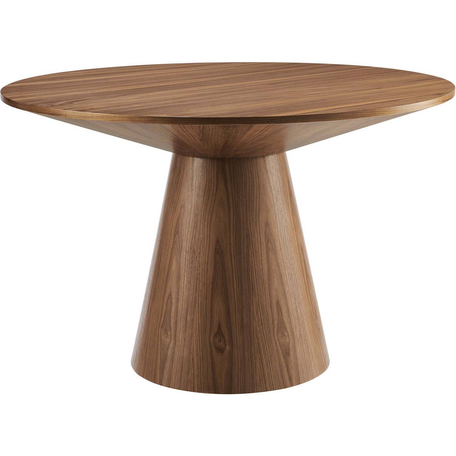 Provision 47&#39;&#39; Round Dining Table Walnut