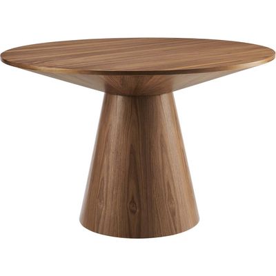 Provision 47&#39;&#39; Round Dining Table Walnut