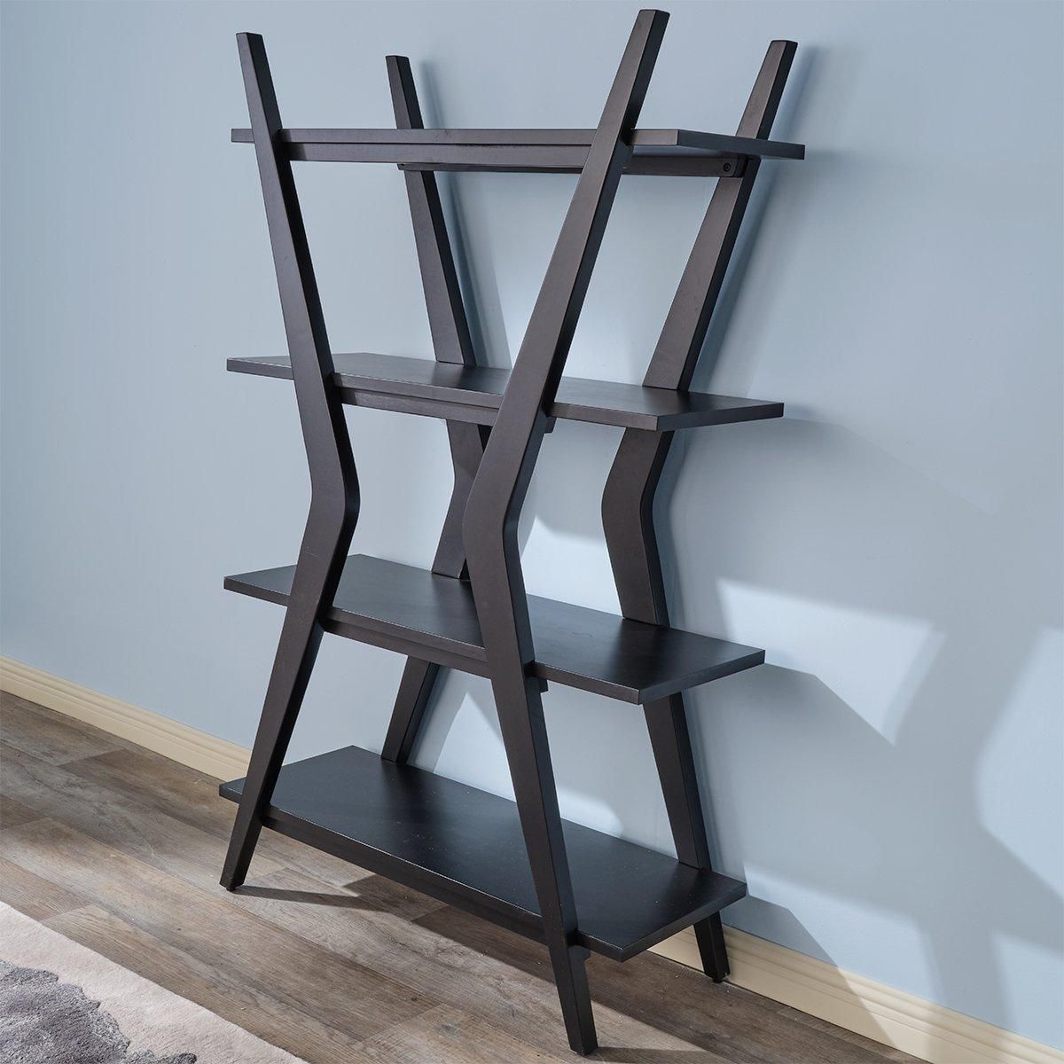 Stratton Black Etagere
