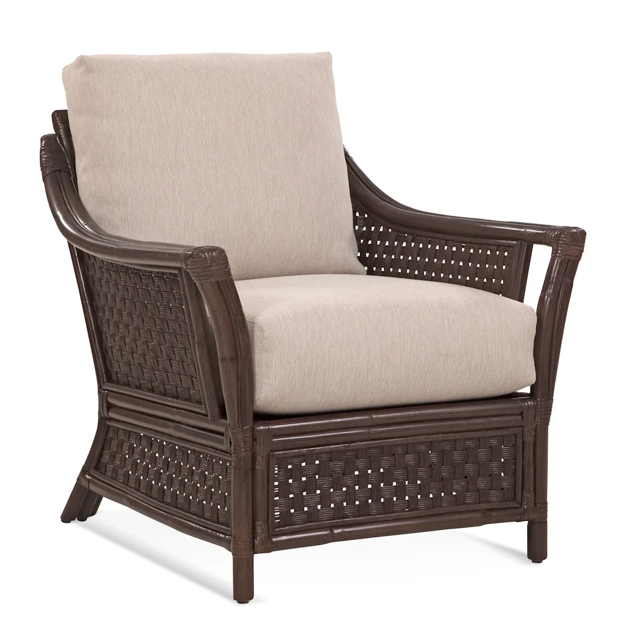 Blue Coral Allover Chair